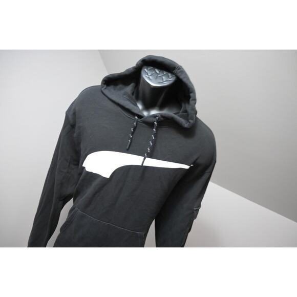 Puma Hoodie Cotton Blend Jogger Black Athletic Performance Mens Size XL - Picture 4 of 9